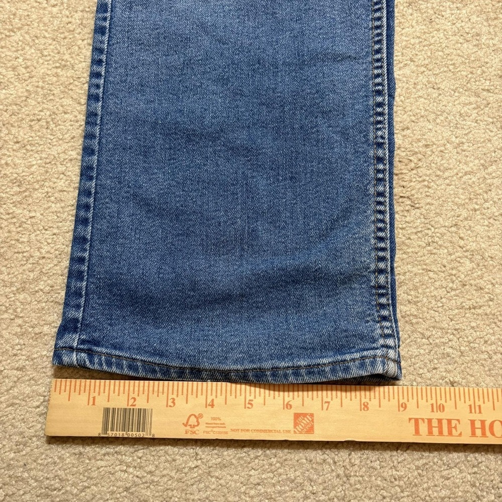 Vtg 80s Levis Jeans Mens 36x28.5 Blue Tab Relaxed Straight Denim USA Skosh Faded - Picture 7 of 16